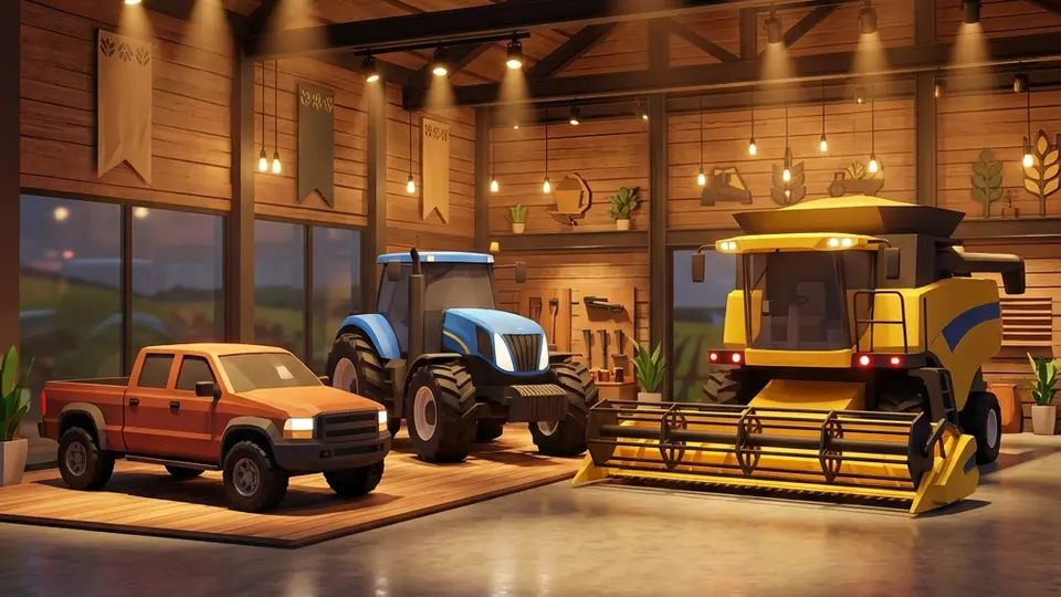 Concesionario de vehículos agrícolas en Farm World